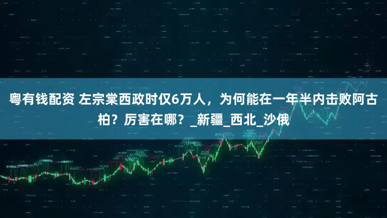 粤有钱配资 左宗棠西政时仅6万人，为何能在一年半内击败阿古柏？厉害在哪？_新疆_西北_沙俄